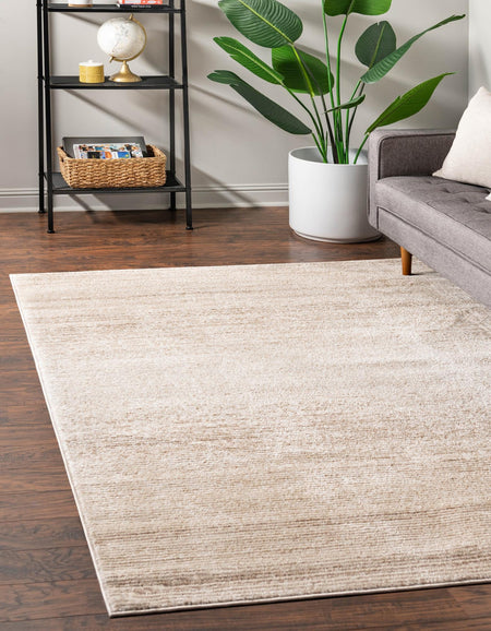 Jewel Oasis Collection Area Rug - Sapphire (Ivory)