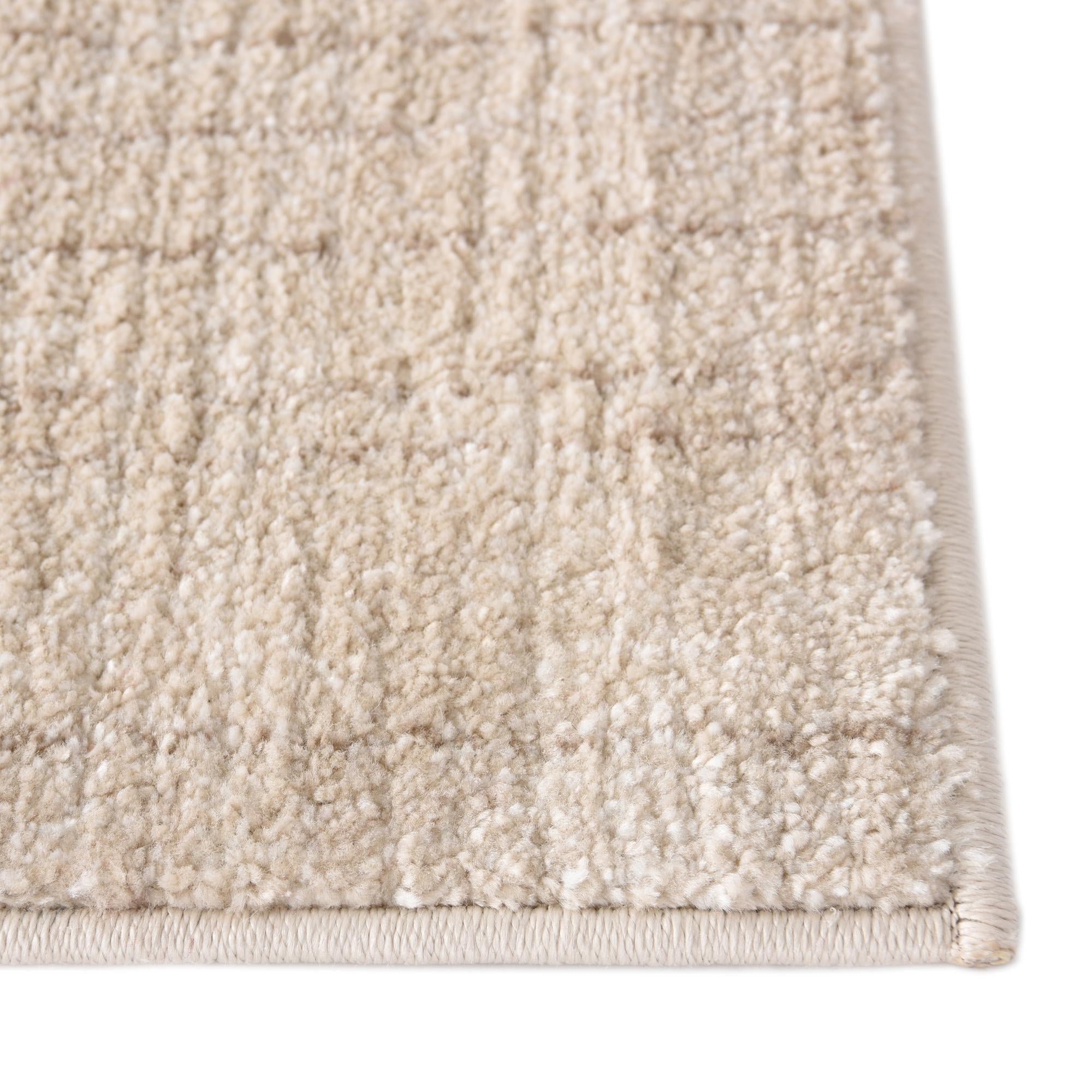 Jewel Oasis Collection Area Rug - Sapphire (Ivory)