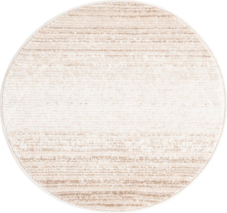 Jewel Oasis Collection Area Rug - Sapphire (Ivory)