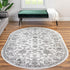 Charleston Elegance Collection Area Rug -  Seaport (white Gray)