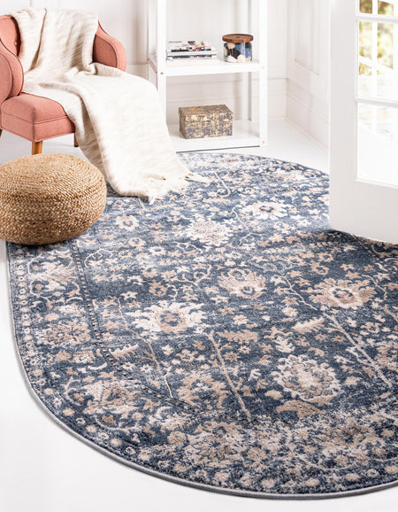 Cascade Range Collection Area Rug -  Shasta (Blue)