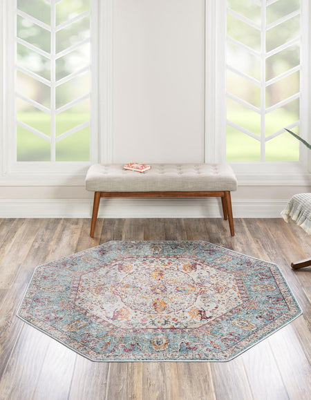 Caribbean Breeze Collection Area Rug -  Xcalak