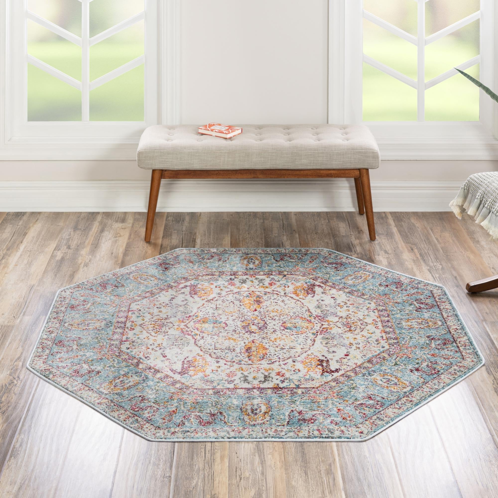 Caribbean Breeze Collection Area Rug -  Xcalak