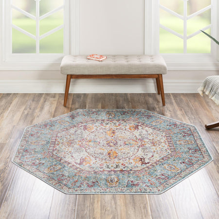 Caribbean Breeze Collection Area Rug -  Xcalak