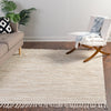 Coastal Boho Jute Collection Area Rug - Capri Square Natural  lifestyle 113