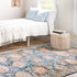 Seville Stripes Collection Area Rug -  Cordoba (Blue)