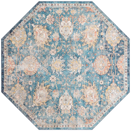 Seville Stripes Collection Area Rug -  Cordoba (Blue)