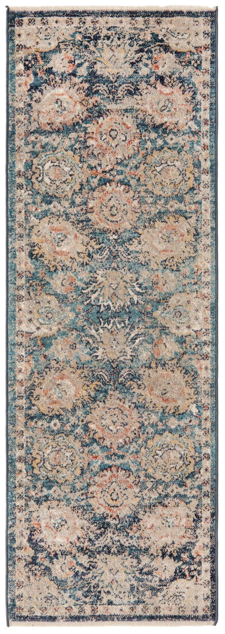 Seville Stripes Collection Area Rug -  Cordoba (Blue)