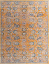 Seville Stripes Collection Area Rug -  Cordoba (Yellow) Rectangle Yellow Main