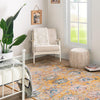 Seville Stripes Collection Area Rug -  Cordoba (Yellow) Rectangle Yellow  lifestyle 5