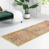 Seville Stripes Collection Area Rug -  Cordoba (Yellow) Runner Yellow  lifestyle 72