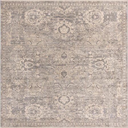 Seville Stripes Collection Area Rug -  Cordoba (Gray)