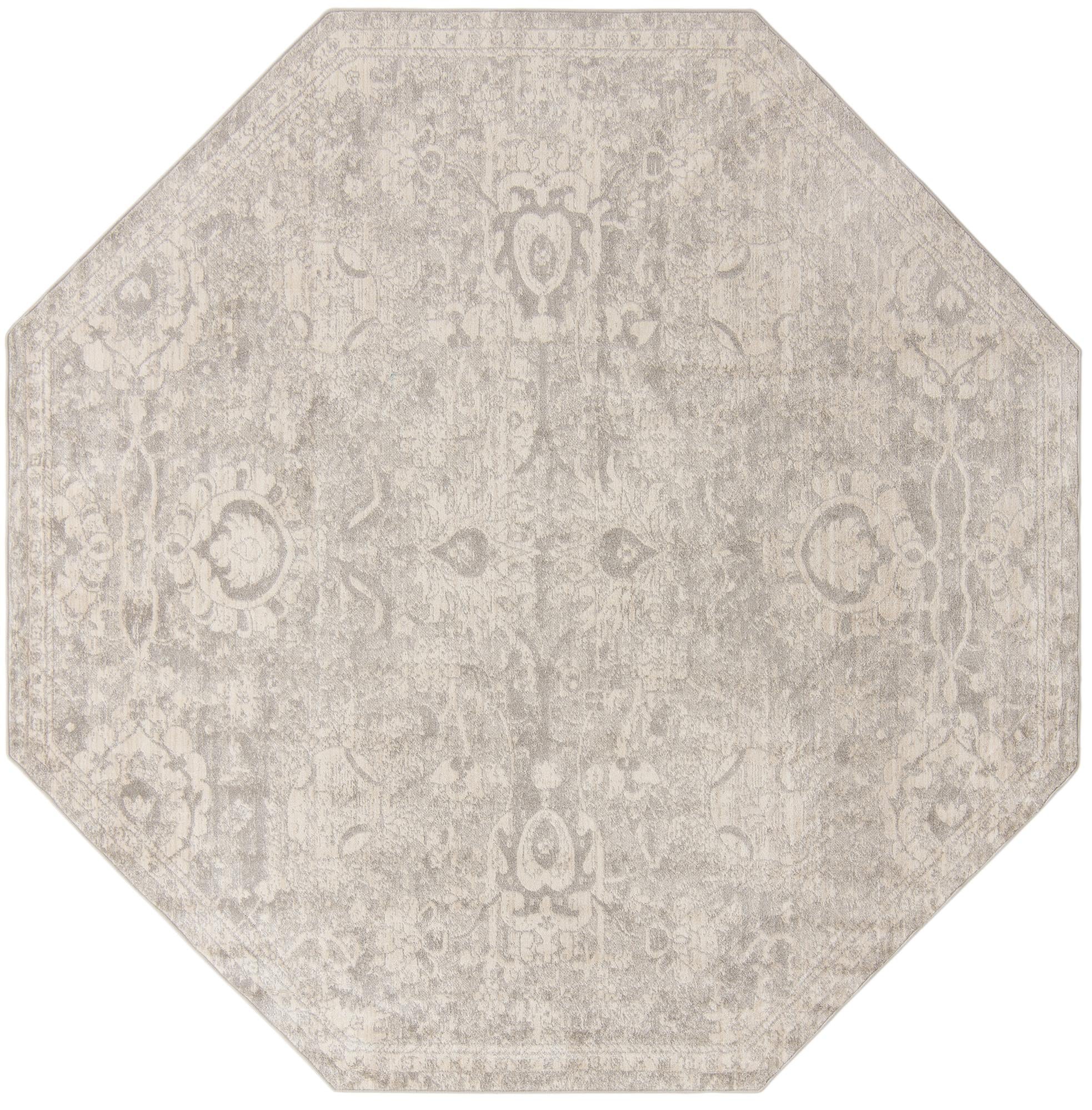 Seville Stripes Collection Area Rug -  Cordoba (Gray)