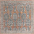 Seville Stripes Collection Area Rug -  Granada (Brick Red)