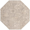 Seville Stripes Collection Area Rug -  Granada (Gray) Octagon Gray  lifestyle 5