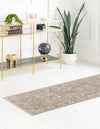 Seville Stripes Collection Area Rug -  Granada (Gray) Runner Gray  lifestyle 16