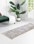 Seville Stripes Collection Area Rug -  Malaga (Ivory)