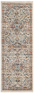 Seville Stripes Collection Area Rug -  Malaga (Ivory)