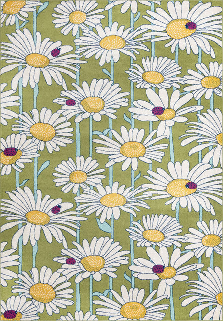 Garden Oasis Collection Area Rug -  Meadow