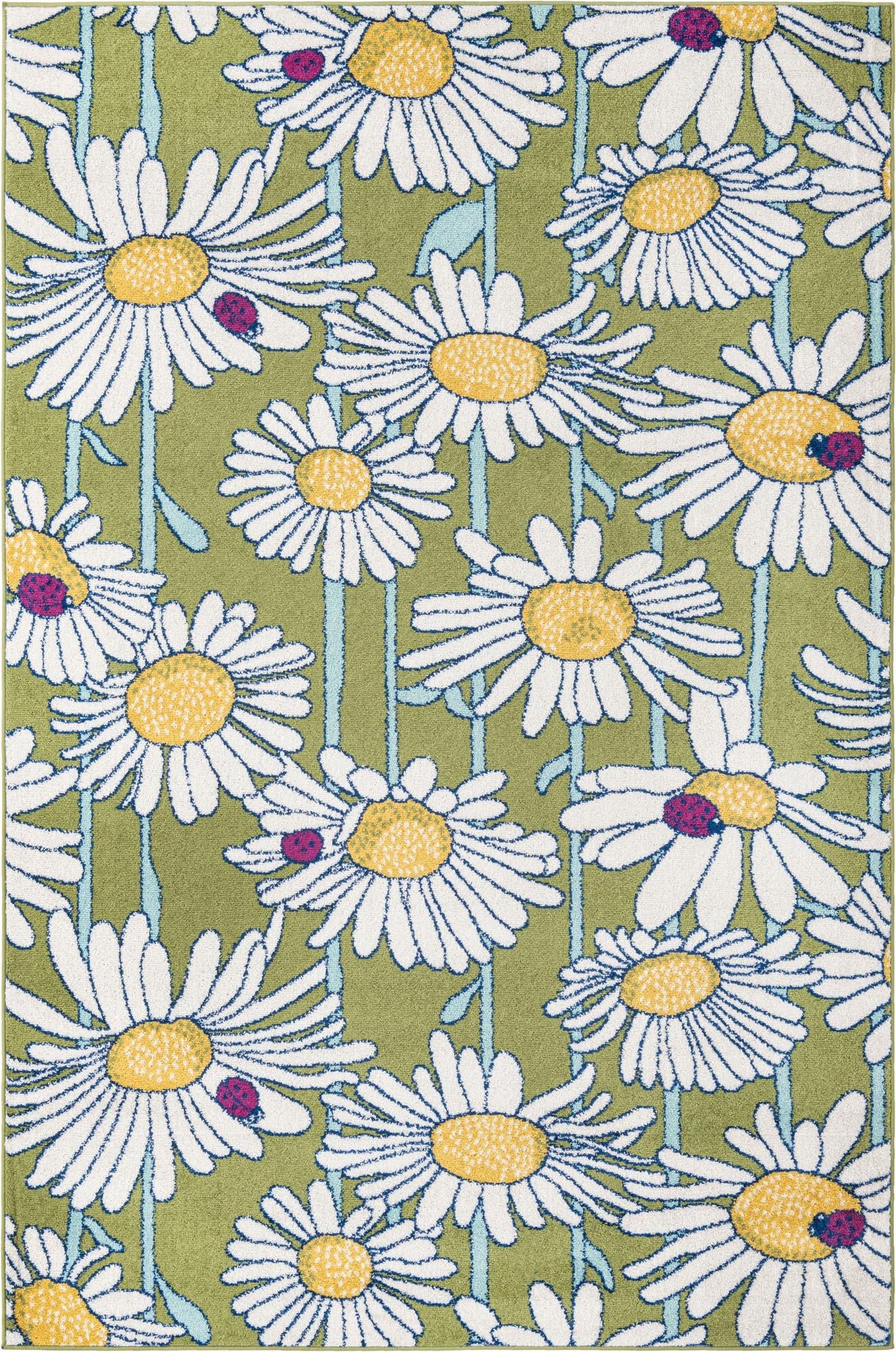 Garden Oasis Collection Area Rug -  Meadow