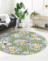 Garden Oasis Collection Area Rug -  Meadow