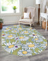 Garden Oasis Collection Area Rug -  Meadow