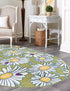 Garden Oasis Collection Area Rug -  Meadow