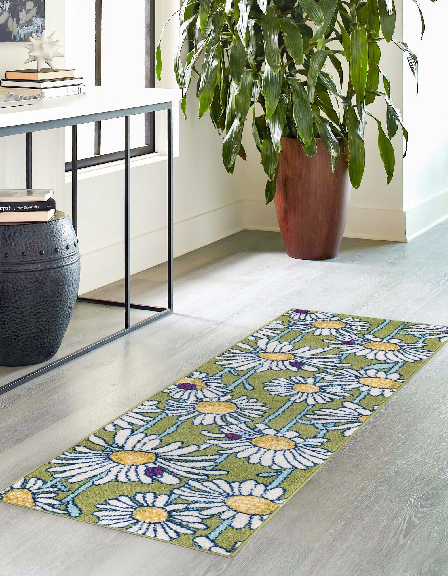 Garden Oasis Collection Area Rug -  Meadow