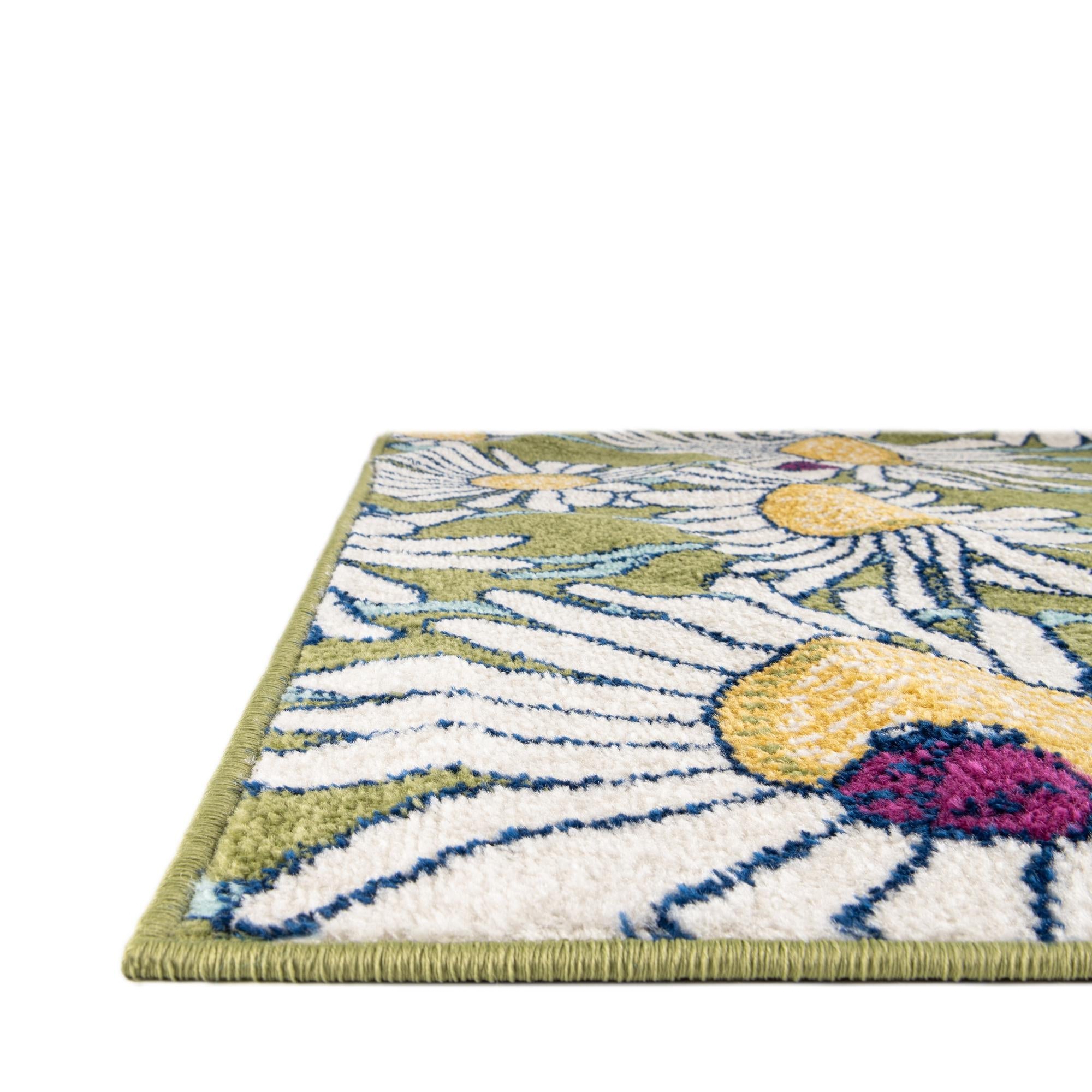 Garden Oasis Collection Area Rug -  Meadow