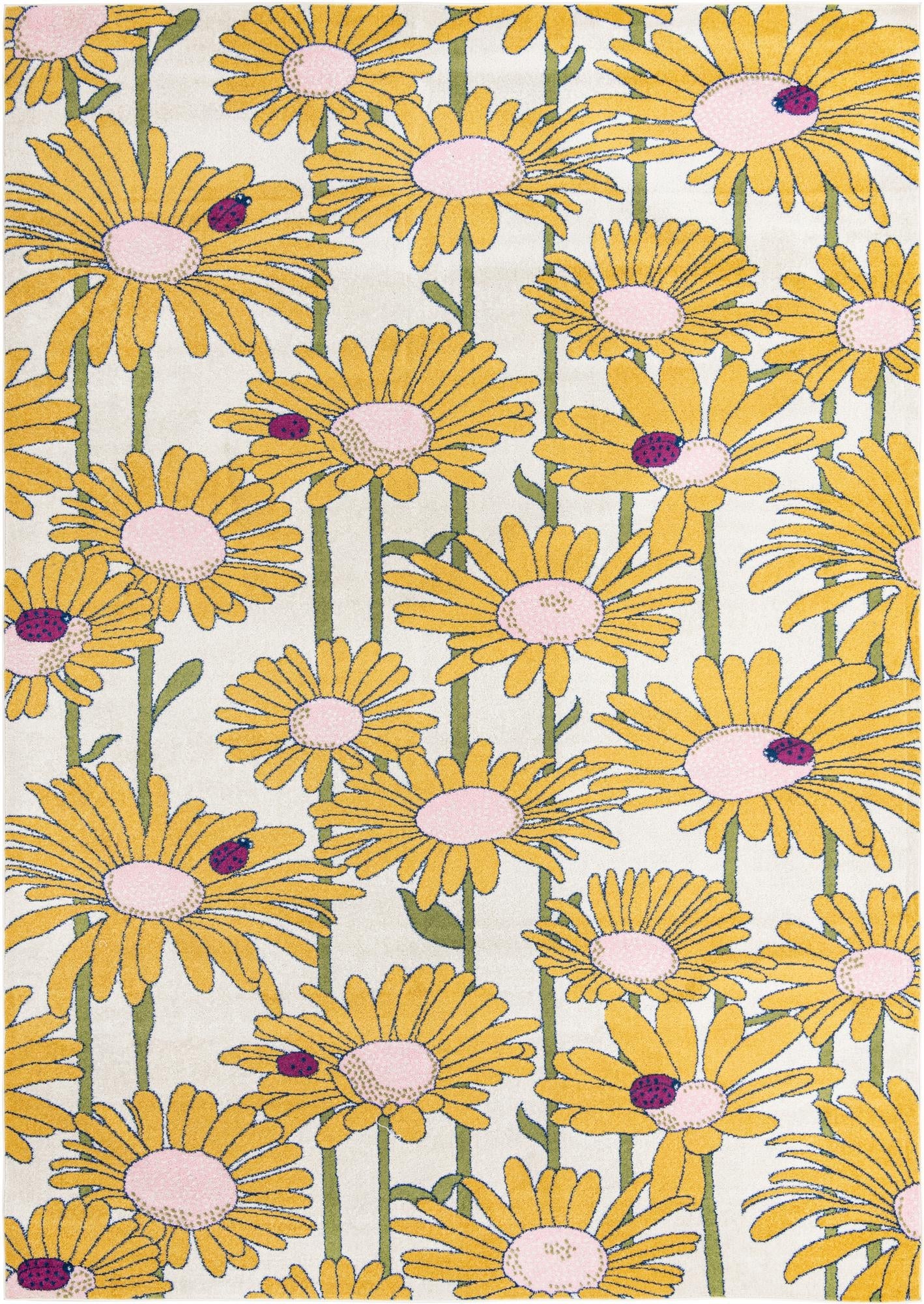 Garden Oasis Collection Area Rug -  Meadow