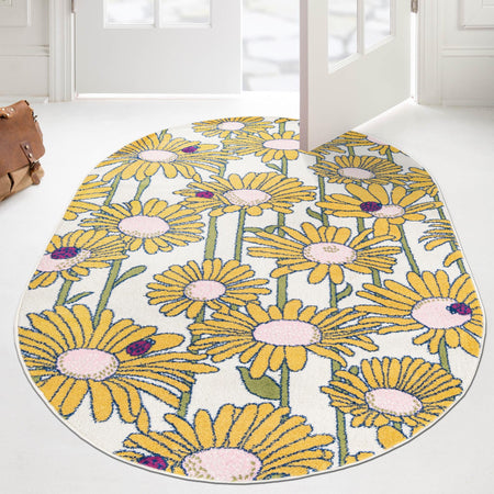 Garden Oasis Collection Area Rug -  Meadow