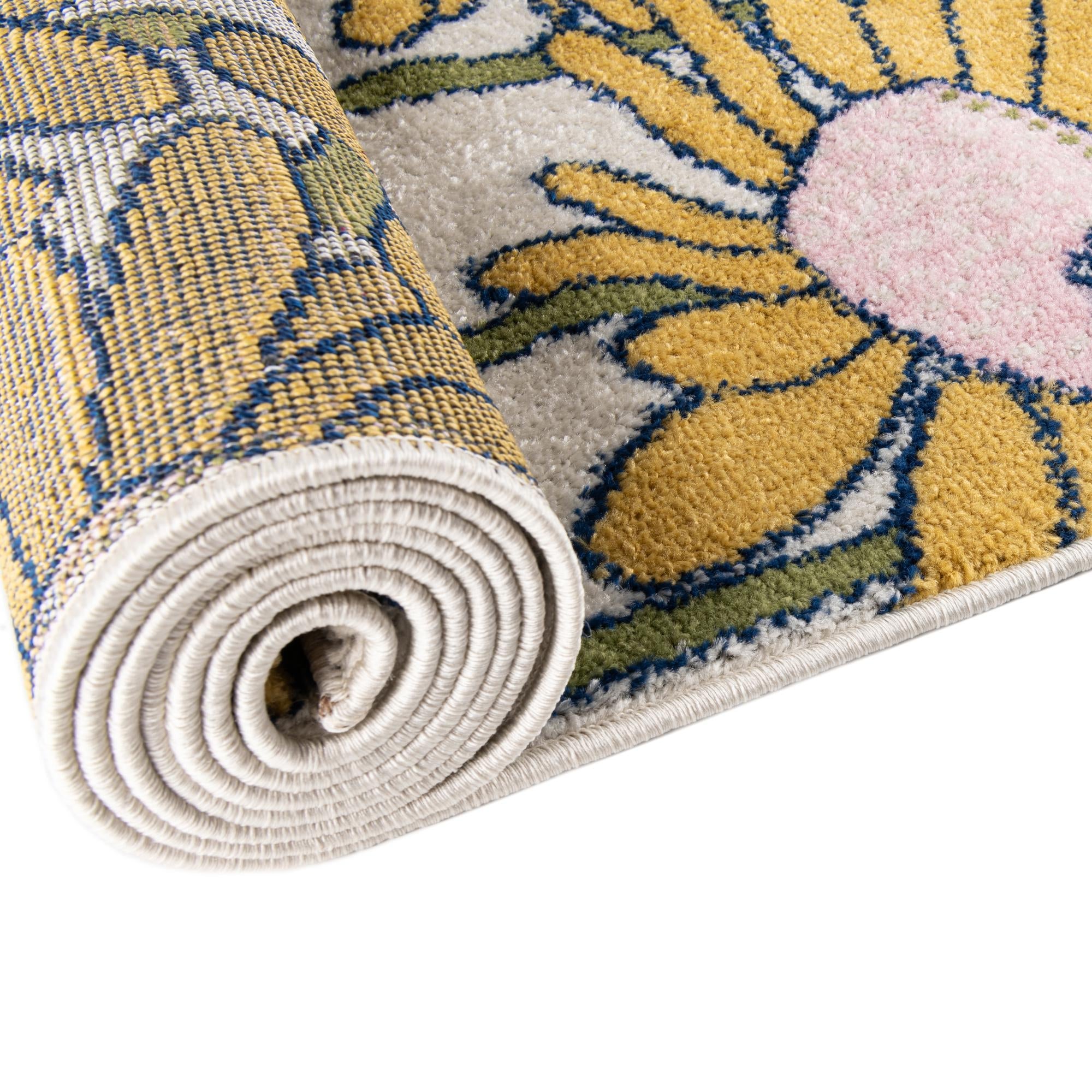 Garden Oasis Collection Area Rug -  Meadow