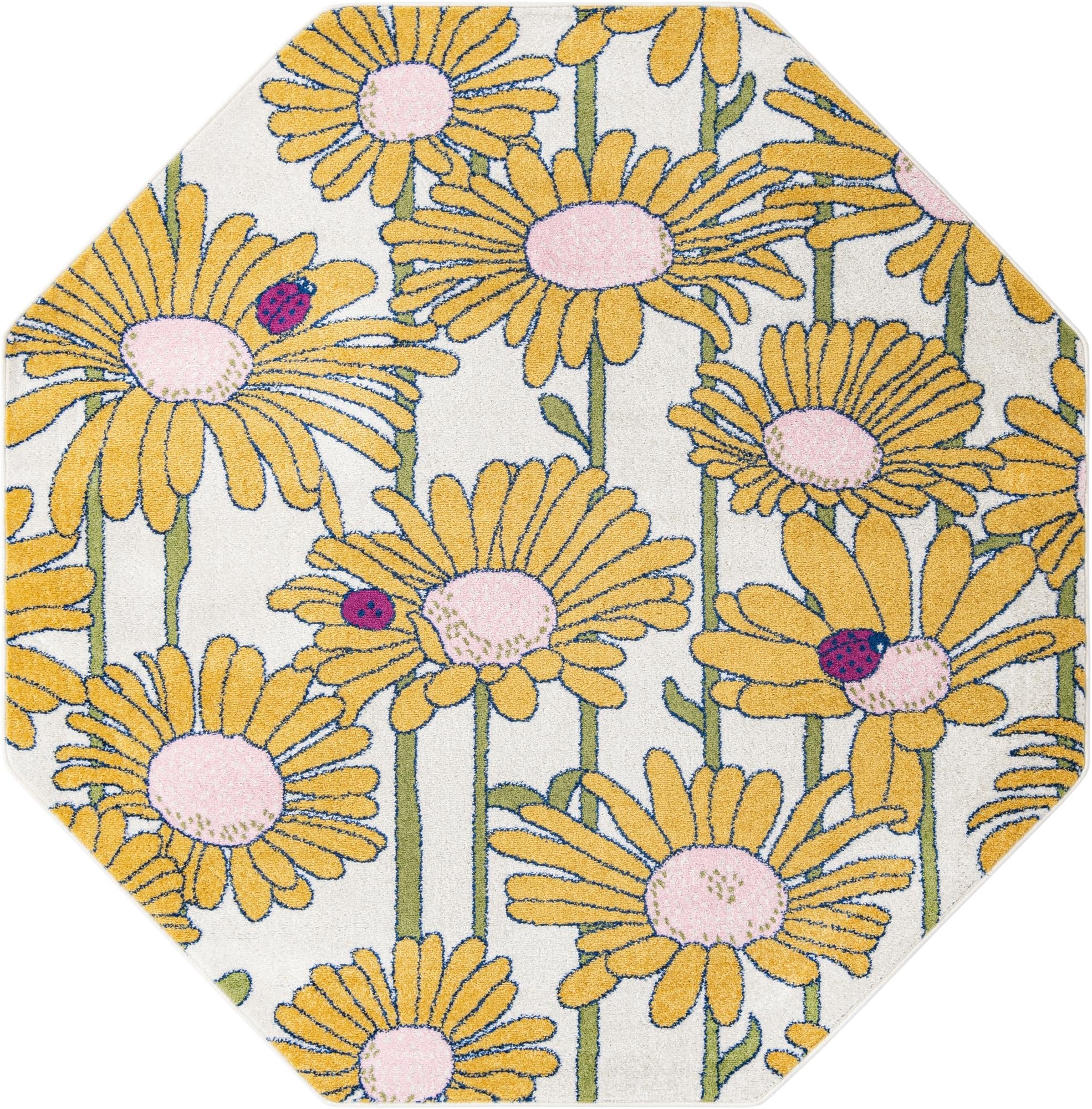 Garden Oasis Collection Area Rug -  Meadow