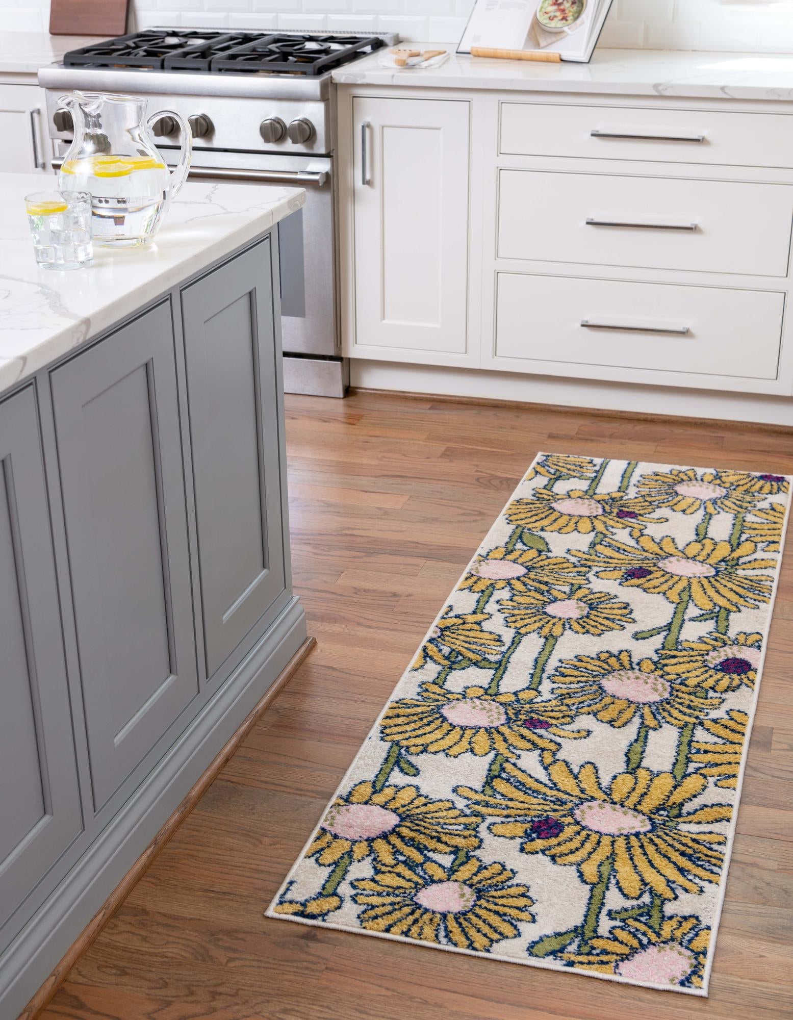 Garden Oasis Collection Area Rug -  Meadow