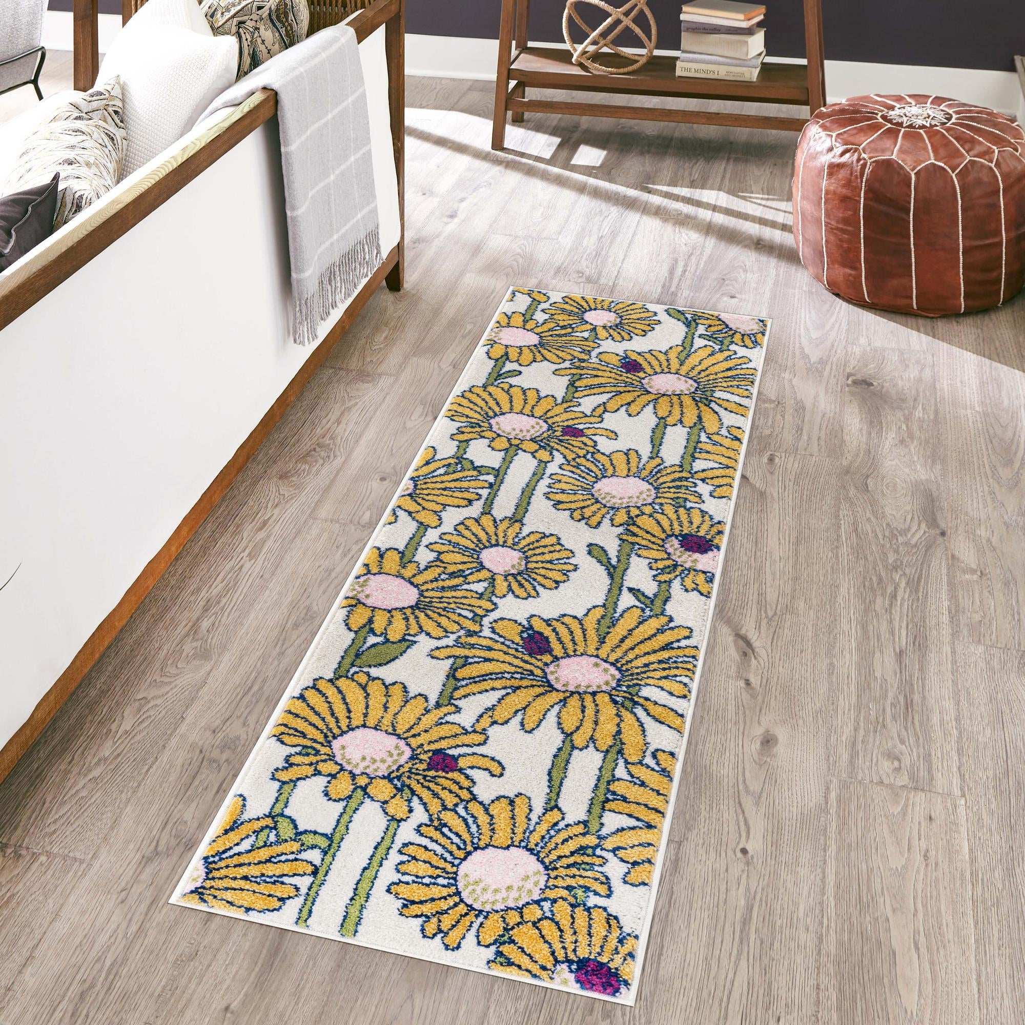 Garden Oasis Collection Area Rug -  Meadow