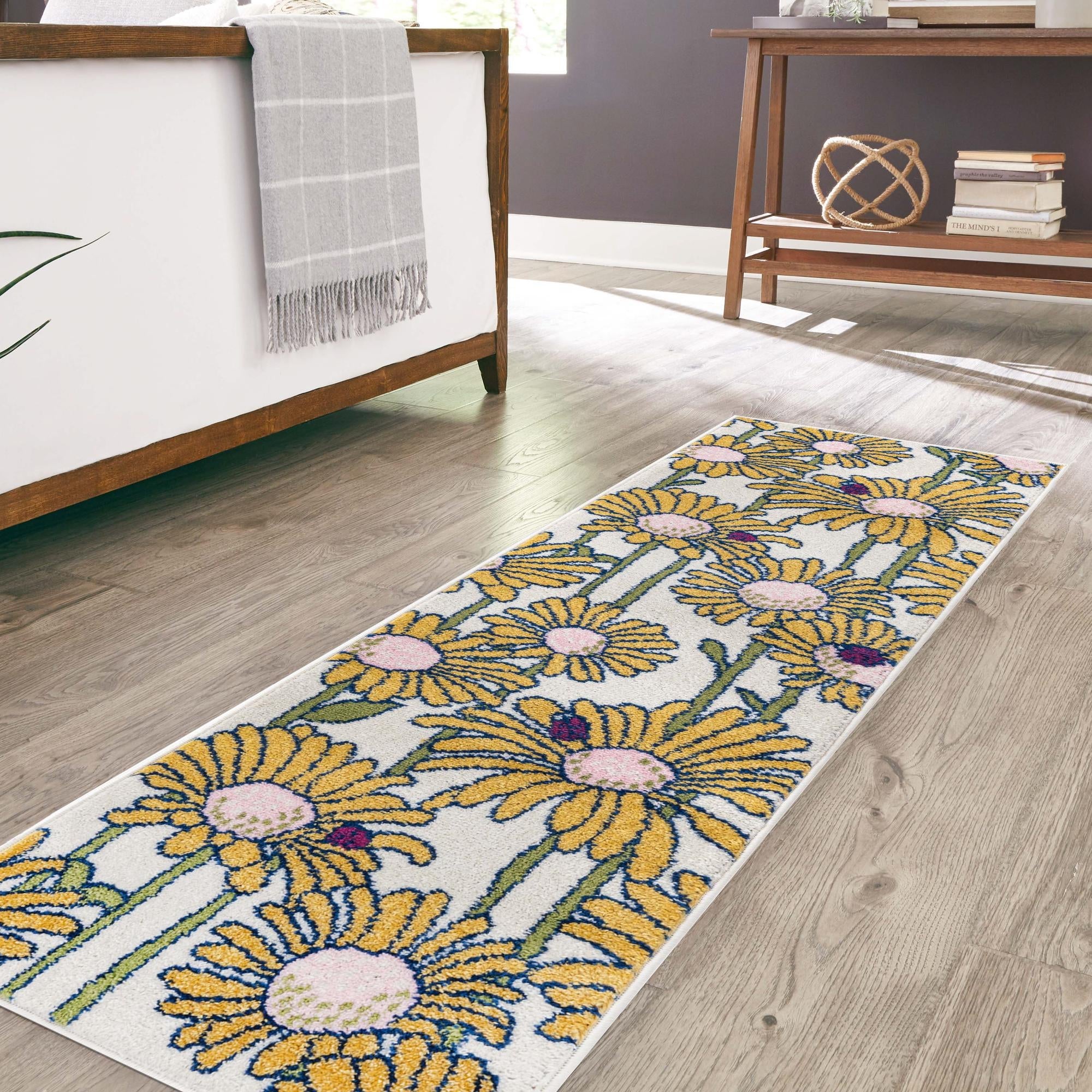 Garden Oasis Collection Area Rug -  Meadow