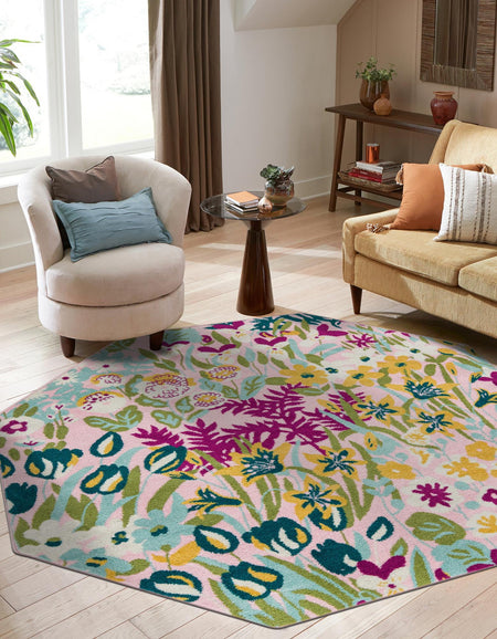 Garden Oasis Collection Area Rug -  Haven