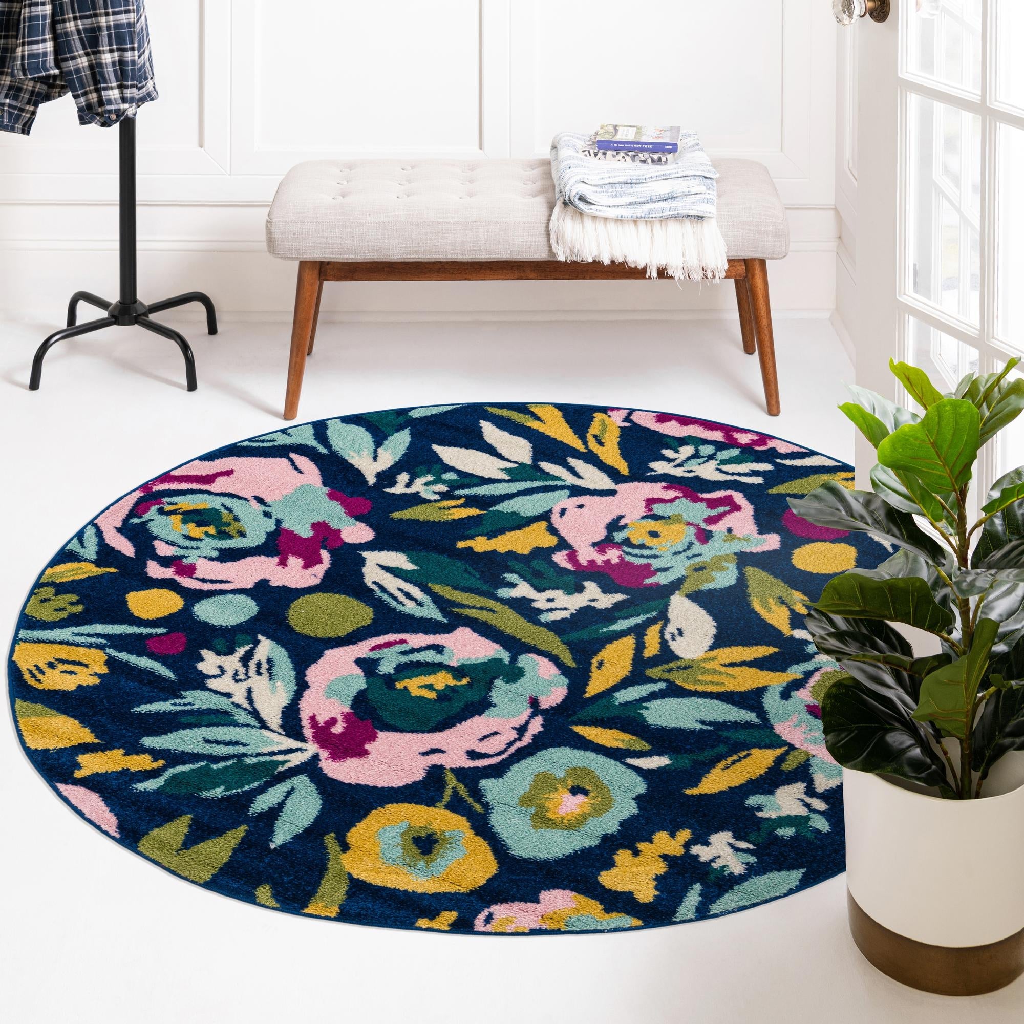 Garden Oasis Collection Area Rug -  Dell