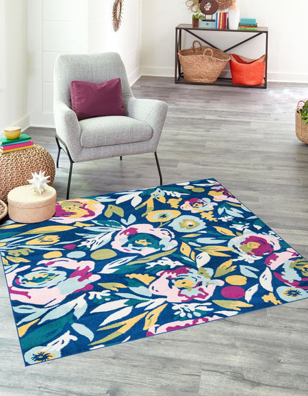 Garden Oasis Collection Area Rug -  Dell