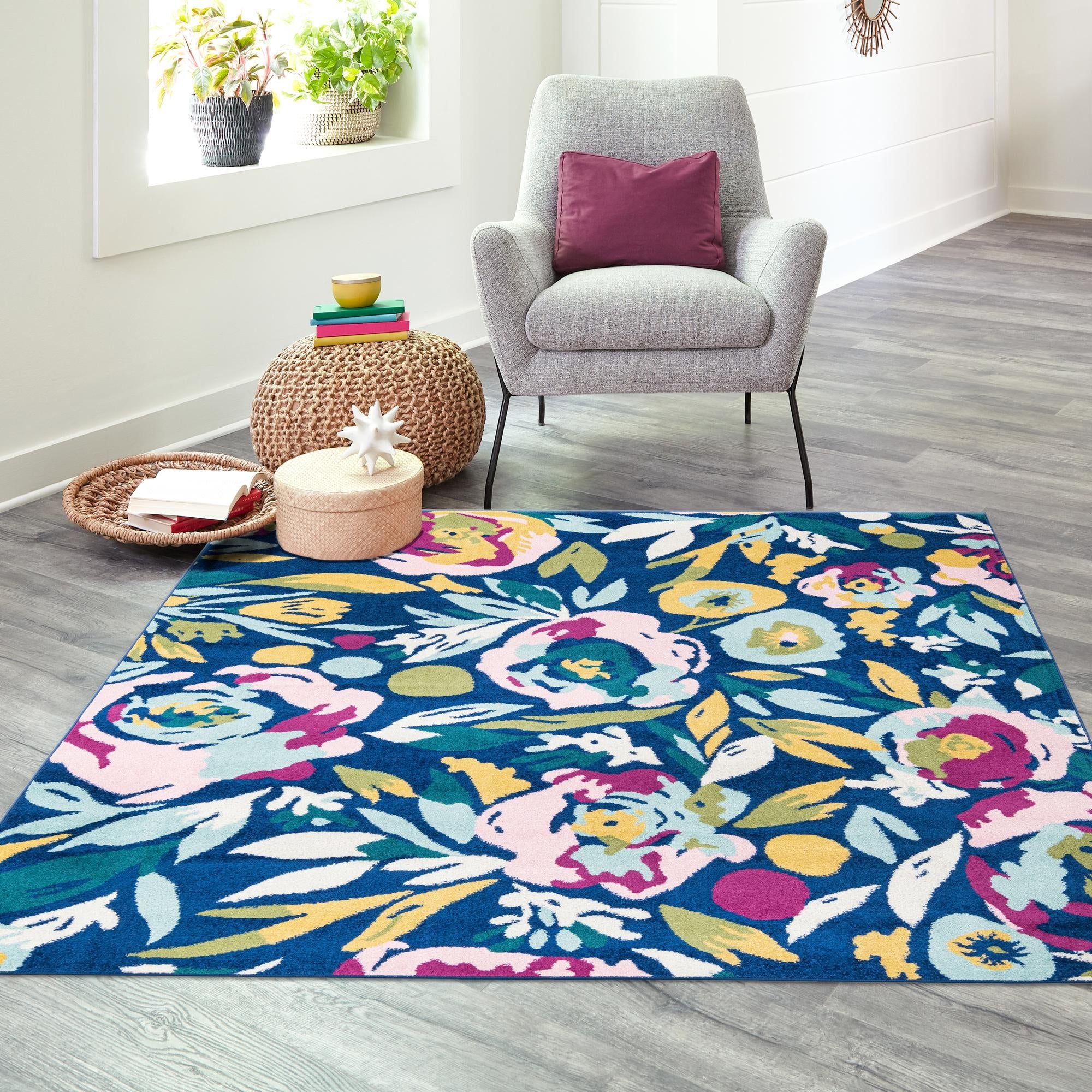 Garden Oasis Collection Area Rug -  Dell