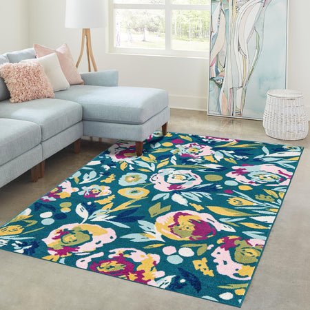 Garden Oasis Collection Area Rug -  Dell