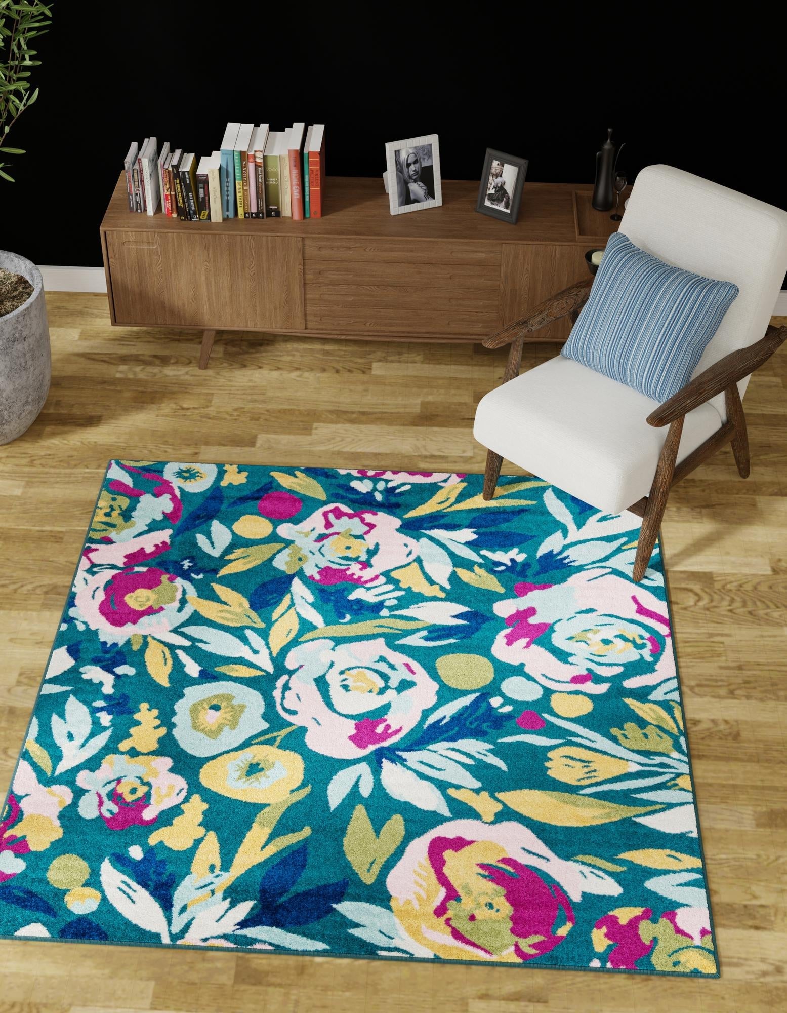 Garden Oasis Collection Area Rug -  Dell