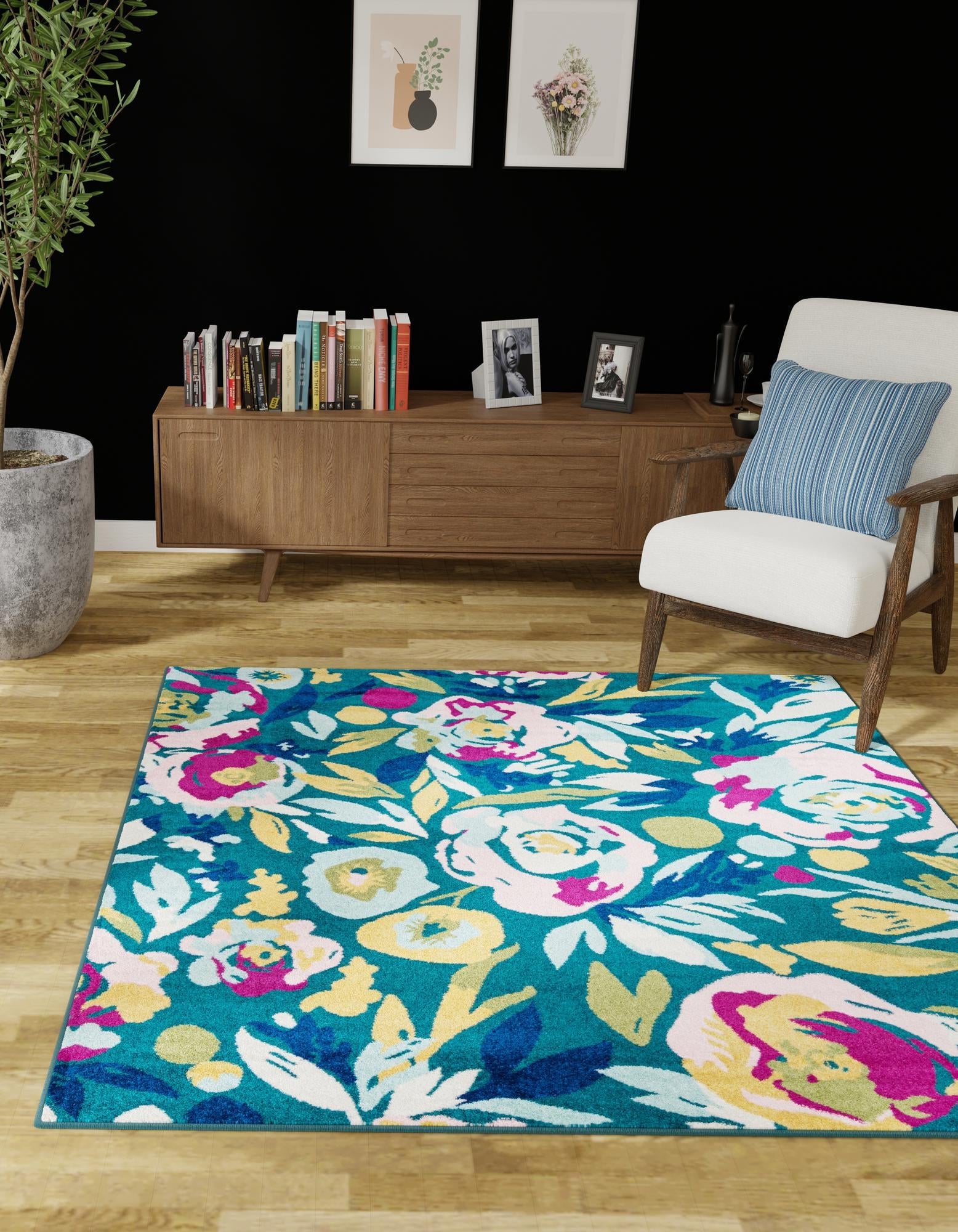 Garden Oasis Collection Area Rug -  Dell