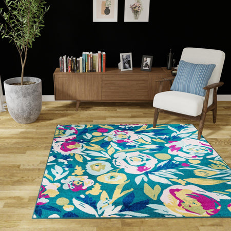 Garden Oasis Collection Area Rug -  Dell