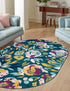 Garden Oasis Collection Area Rug -  Dell