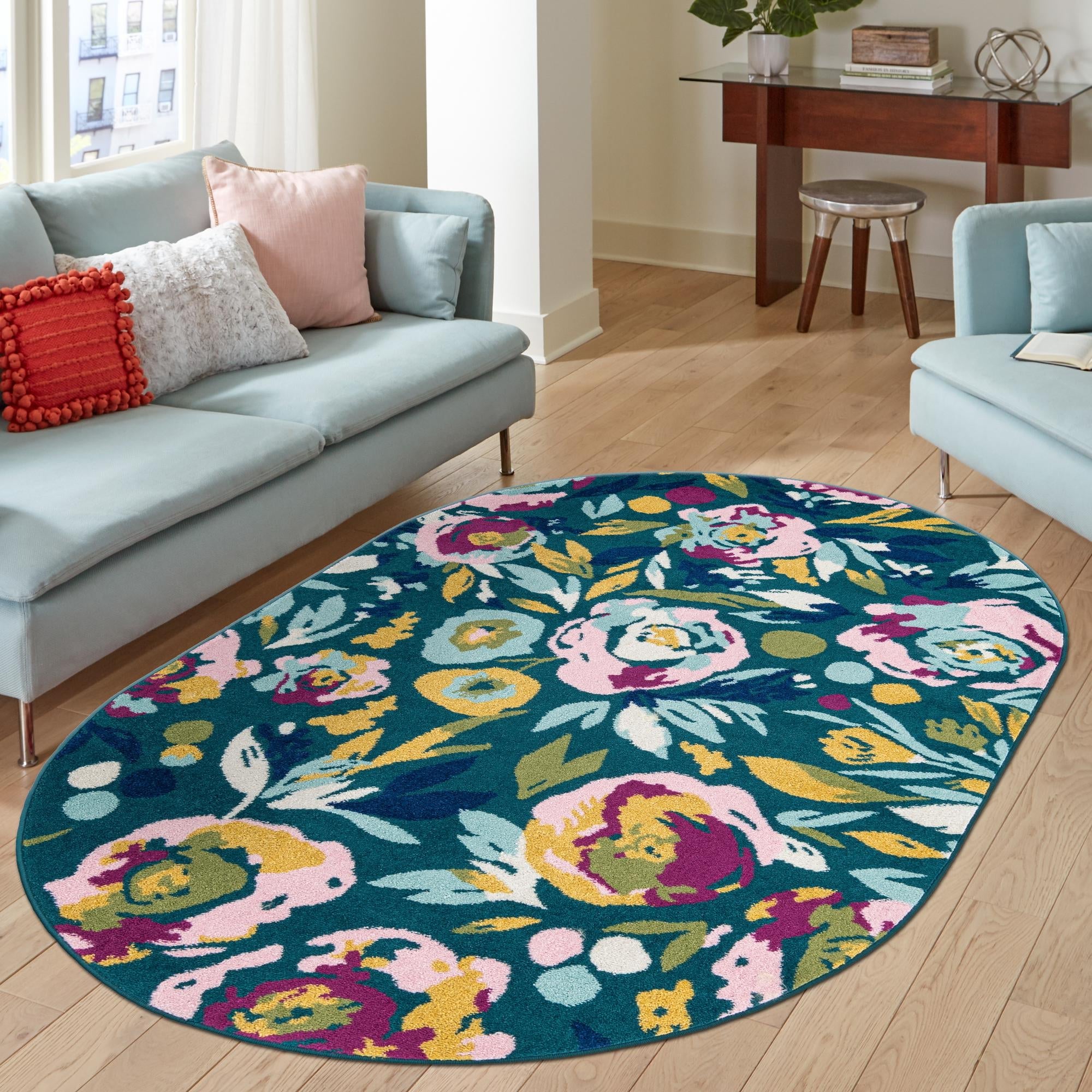 Garden Oasis Collection Area Rug -  Dell