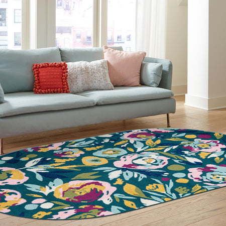 Garden Oasis Collection Area Rug -  Dell