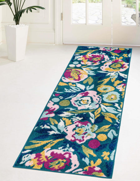 Garden Oasis Collection Area Rug -  Dell