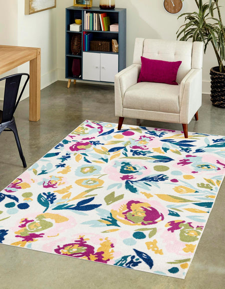 Garden Oasis Collection Area Rug -  Dell