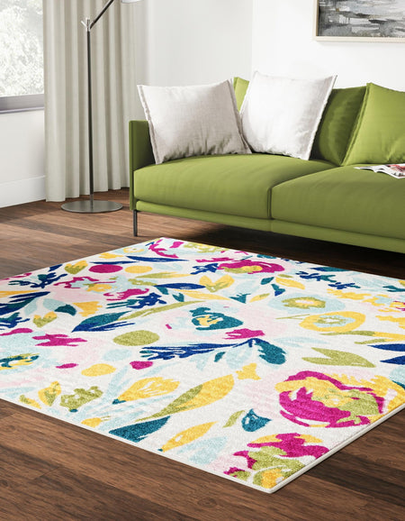 Garden Oasis Collection Area Rug -  Dell